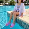 image:imageCUSHIONAIRE FeatherK Cloud Slides EVA Waterproof Pool Sandals for KidsLavender
