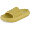 image:imageCUSHIONAIRE FeatherK Cloud Slides EVA Waterproof Pool Sandals for KidsYellow