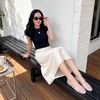 image:imageCUSHIONAIRE Syrup Mary Jane Jelly Ballet Flats for WomenClear