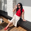 image:imageCUSHIONAIRE Syrup Mary Jane Jelly Ballet Flats for WomenRed