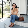 image:imageCUSHIONAIRE Syrup Mary Jane Jelly Ballet Flats for WomenTortoise