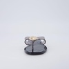 image:imageCUSHIONAIRE Telma Jelly Flip Flops for Women with Square ToeSmoke