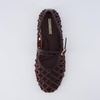 image:imageCUSHIONAIRE Twist Mary Jane Jelly Flats for Women with Adjustable BuckleChocolate
