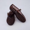 image:imageCUSHIONAIRE Twist Mary Jane Jelly Flats for Women with Adjustable BuckleChocolate
