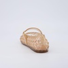 image:imageCUSHIONAIRE Twist Mary Jane Jelly Flats for Women with Adjustable BuckleMocha