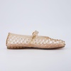 image:imageCUSHIONAIRE Twist Mary Jane Jelly Flats for Women with Adjustable BuckleMocha