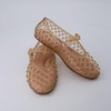 image:imageCUSHIONAIRE Twist Mary Jane Jelly Flats for Women with Adjustable BuckleMocha