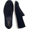 image:imageCUSHIONAIRE Caden Genuine Suede Penny Loafers for MenBlack