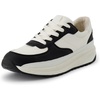 image:imageCUSHIONAIRE Score Platform Sneakers for Women Lightweight Tennis Shoes with Adjustable Laces and Memory Foam Wide Widths AvailableBlackWhite
