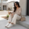 image:imageCUSHIONAIRE Score Platform Sneakers for Women Lightweight Tennis Shoes with Adjustable Laces and Memory Foam Wide Widths AvailableWhiteTan