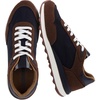 image:imageCUSHIONAIRE Kicks Fashion Sneakers for Women Lightweight NonSlip Lace Up Shoes with Memory FoamBrownBlack