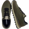 image:imageCUSHIONAIRE Kicks Fashion Sneakers for Women Lightweight NonSlip Lace Up Shoes with Memory FoamOlive