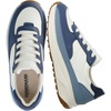 image:imageCUSHIONAIRE Score Platform Sneakers for Women Lightweight Tennis Shoes with Adjustable Laces and Memory Foam Wide Widths AvailableWhiteBlue