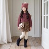 image:imageCUSHIONAIRE Jayla Slouch Boots for Girls Kids Mid Calf Pull On BootBlack