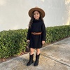 image:imageCUSHIONAIRE Jayla Slouch Boots for Girls Kids Mid Calf Pull On BootBlack