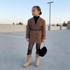 image:imageCUSHIONAIRE Jayla Slouch Boots for Girls Kids Mid Calf Pull On BootTan