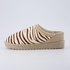 image:imageCUSHIONAIRE Keto Genuine Suede Leather Kids Slippers for Boys and Girls  Cozy SlipOn Mule House Shoes with Faux Fur Lining Cushioned Memory Foam ComfortBrown Zebra