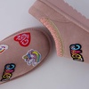 image:imageCUSHIONAIRE Keto Genuine Suede Leather Kids Slippers for Boys and Girls  Cozy SlipOn Mule House Shoes with Faux Fur Lining Cushioned Memory Foam ComfortPink