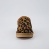 image:imageCUSHIONAIRE Keto Genuine Suede Leather Kids Slippers for Boys and Girls  Cozy SlipOn Mule House Shoes with Faux Fur Lining Cushioned Memory Foam ComfortBrown Cheetah