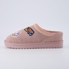 image:imageCUSHIONAIRE Keto Genuine Suede Leather Kids Slippers for Boys and Girls  Cozy SlipOn Mule House Shoes with Faux Fur Lining Cushioned Memory Foam ComfortPink