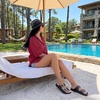 image:imageCUSHIONAIRE Gummie Slip On Jelly Sandals for WomenSmoke