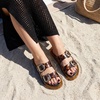 image:imageCUSHIONAIRE Gummie Slip On Jelly Sandals for WomenTortoise