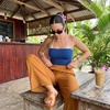 image:imageCUSHIONAIRE Gummie Slip On Jelly Sandals for WomenWhiskey