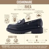 image:imageCUSHIONAIRE Rhea Girls Loafers with Rhinestone DetailBlack