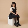 image:imageCUSHIONAIRE Rhea Girls Loafers with Rhinestone DetailBlack