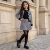 image:imageCUSHIONAIRE Rhea Girls Loafers with Rhinestone DetailBlack