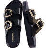 image:imageCUSHIONAIRE Gummie Slip On Jelly Sandals for WomenSmoke