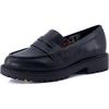image:imageCUSHIONAIRE Racy Penny Loafer School Shoes for GirlsBlack
