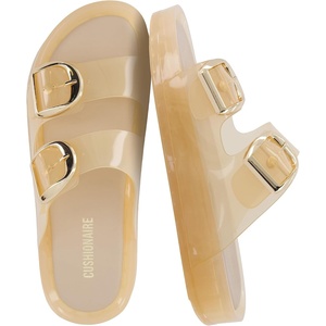 image:imageCUSHIONAIRE Gummie Slip On Jelly Sandals for WomenChampagne