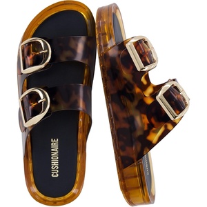 image:imageCUSHIONAIRE Gummie Slip On Jelly Sandals for WomenTortoise