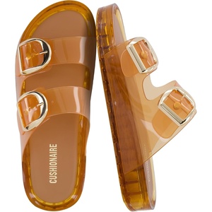 image:imageCUSHIONAIRE Gummie Slip On Jelly Sandals for WomenWhiskey