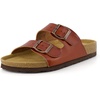 image:imageCUSHIONAIRE Lane Cork Slide Womens Sandals Comfortable Sandals for WomenCognac