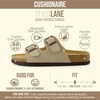 image:imageCUSHIONAIRE Lane Cork Slide Womens Sandals Comfortable Sandals for WomenStone