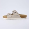 image:imageCUSHIONAIRE Lane Cork Slide Womens Sandals Comfortable Sandals for WomenStone Vegan Suede