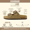 image:imageCUSHIONAIRE Lane Cork Slide Womens Sandals Comfortable Sandals for WomenTaupe