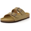 image:imageCUSHIONAIRE Lane Cork Slide Womens Sandals Comfortable Sandals for WomenTaupe