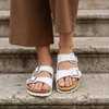 image:imageCUSHIONAIRE Lane Cork Slide Womens Sandals Comfortable Sandals for WomenWhite