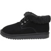 image:imageCUSHIONAIRE Womens Hope short pull on boot Memory FoamBlack Genuine Suede