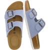 Lt. Blue Vegan Suede