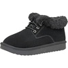 image:imageCUSHIONAIRE Womens Hope short pull on boot Memory FoamBlack Genuine Suede