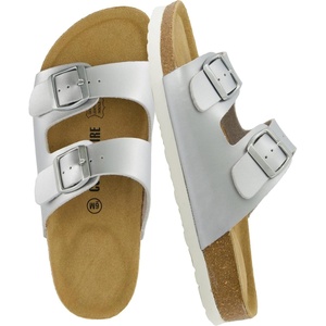image:imageCUSHIONAIRE Lane Cork Slide Womens Sandals Comfortable Sandals for WomenSilver