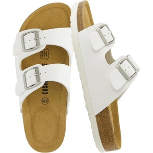 image:imageCUSHIONAIRE Lane Cork Slide Womens Sandals Comfortable Sandals for WomenWhite