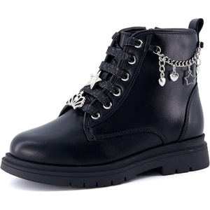 image:imageCUSHIONAIRE Philly Girls Combat Boots with CharmsBlack