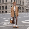 image:imageCUSHIONAIRE Bard 100 Genuine Leather Penny Loafers for WomenCognac Genuine Suede