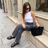image:imageCUSHIONAIRE Gamble Leather Loafers for Women Slip On Chunky Sole Work ShoeBlack Vegan Croco