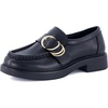 image:imageCUSHIONAIRE Giulia Loafers for Women Genuine Leather Womens Dress Shoes